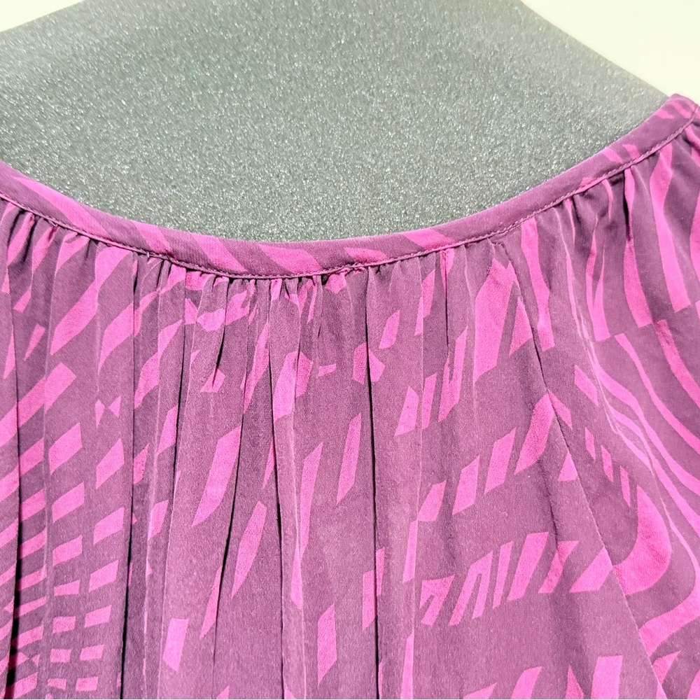 Pink Patterned Blouse - Picture 7 of 8